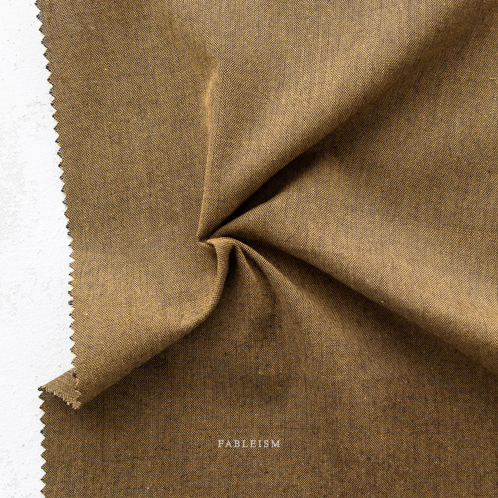 Woven Cotton - Terrain - Nocturne | Everyday Chambray by Fableism