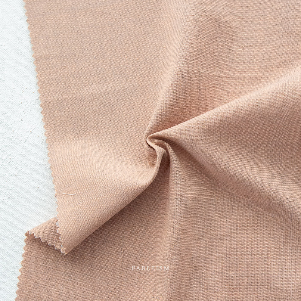 Woven Cotton - Halo - Nocturne | Everyday Chambray by Fableism