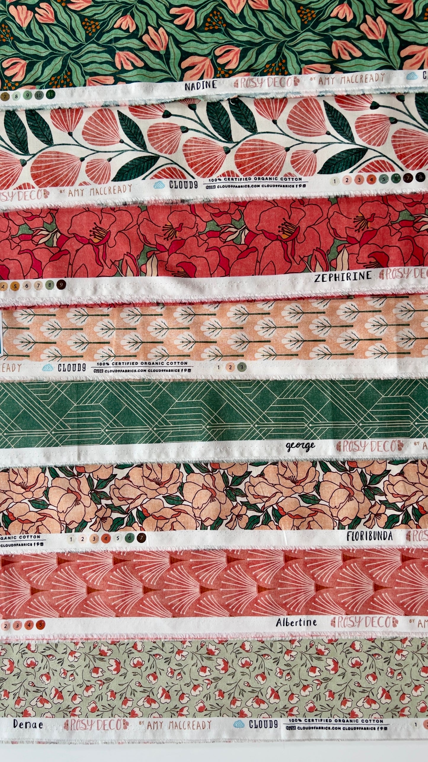 Cotton - Rosy Deco | Elwood by Cloud9 Fabrics