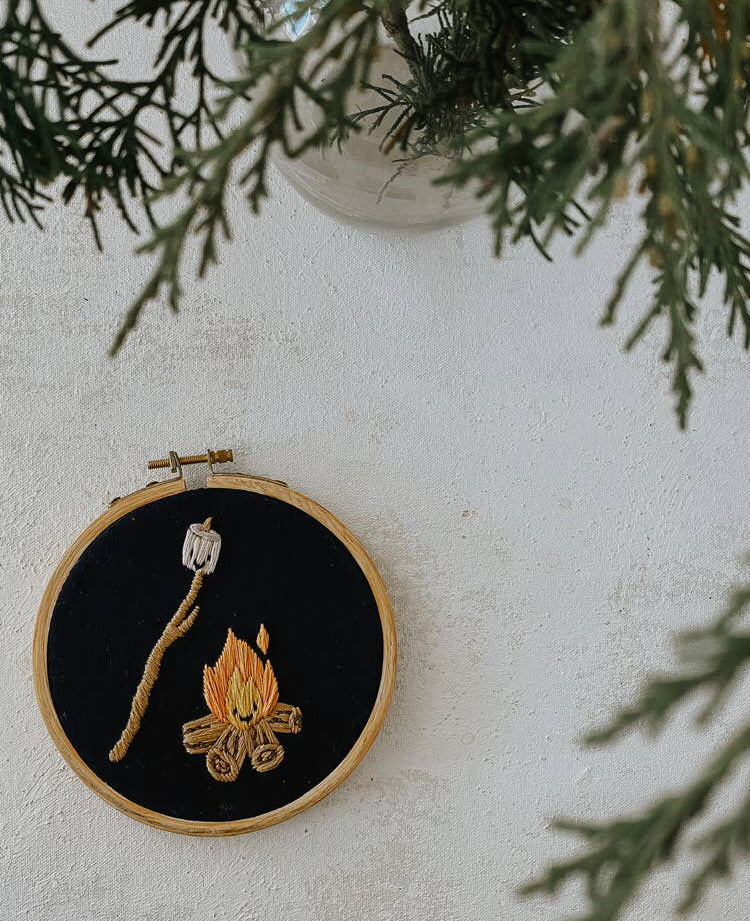 Smoky and Mallow Embroidery Kit
