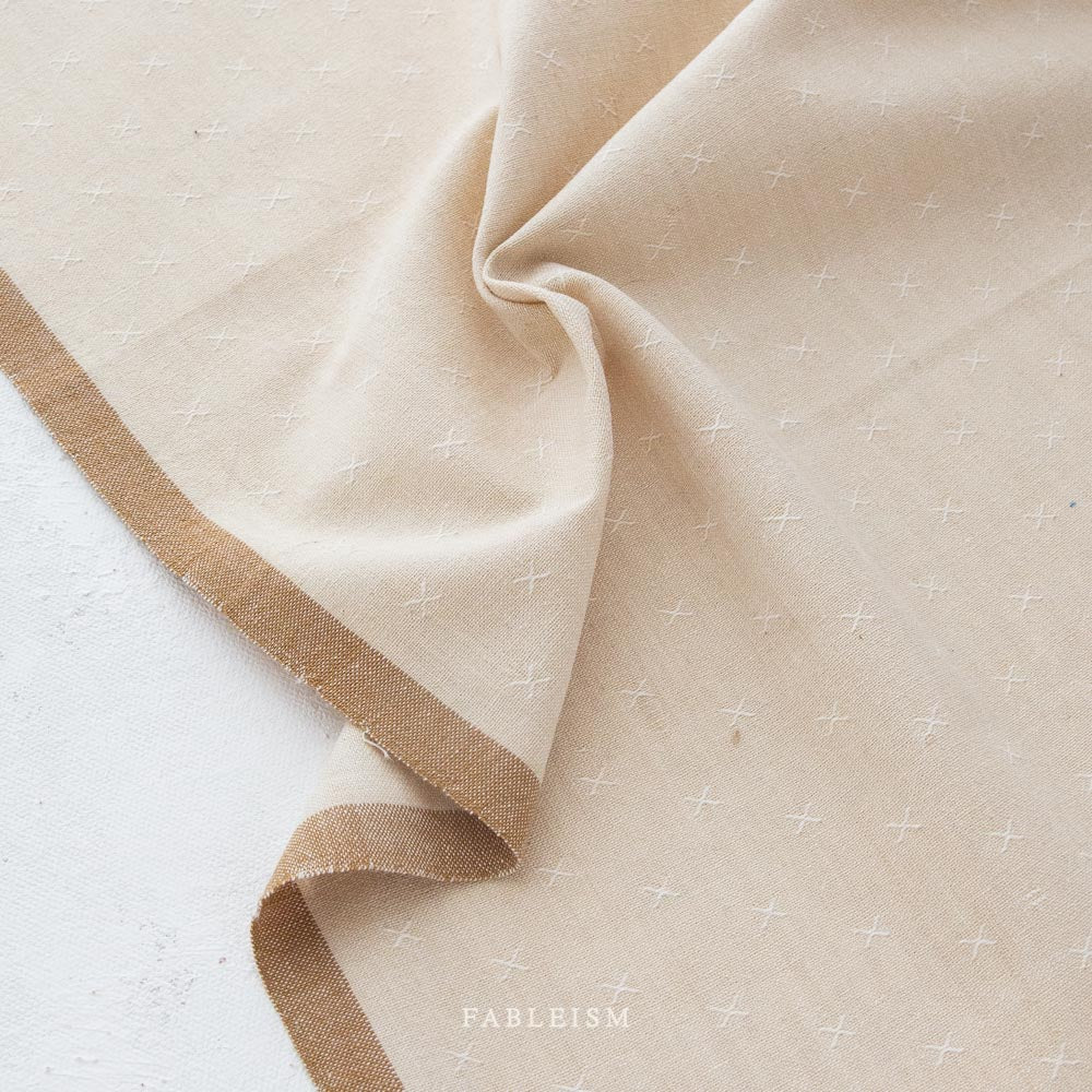 Woven Cotton - Oat  Sprout Wovens by Fableism – Sincerely Laura