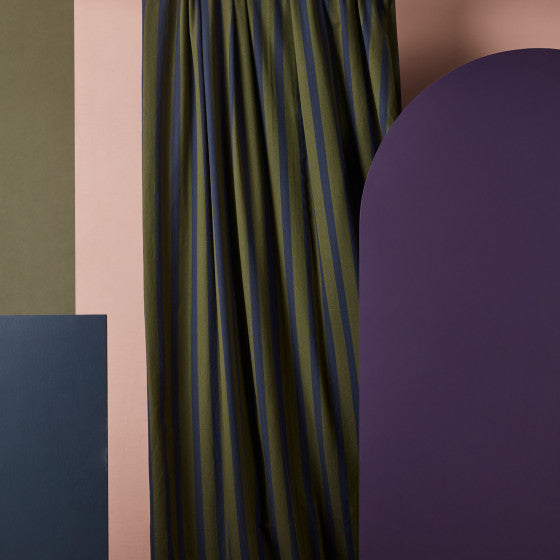 Cotton - Ray Ivy Green Fabric by Atelier Brunette