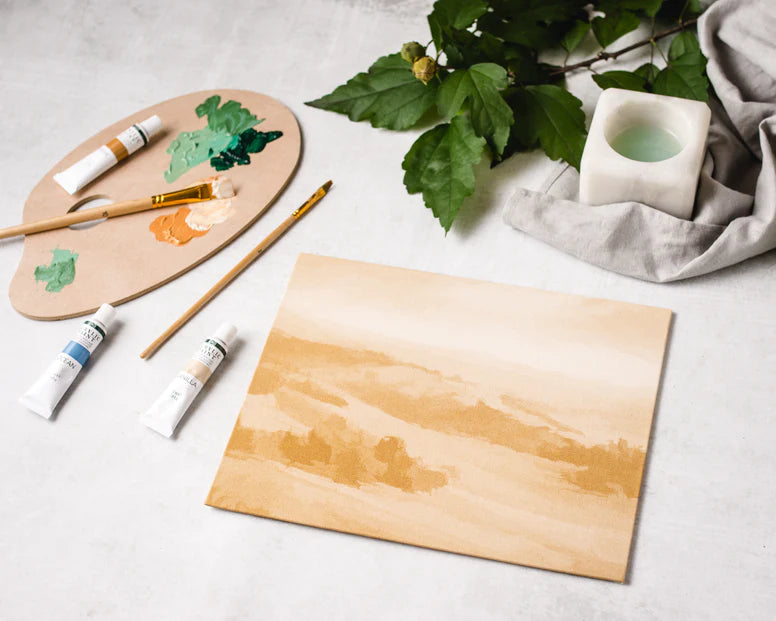 Italian Countryside Landscape Painting Kit