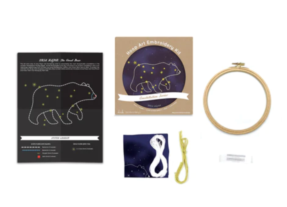 Ursa Major - 6" Hoop Kit by Kiriki Press