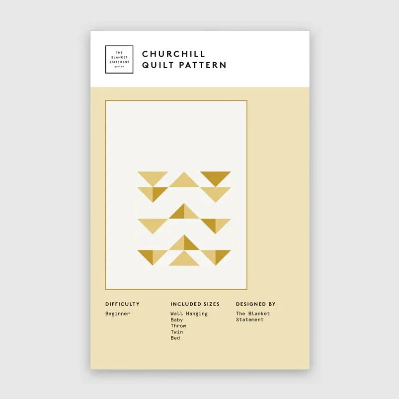 Churchill Quilt - Paper Pattern