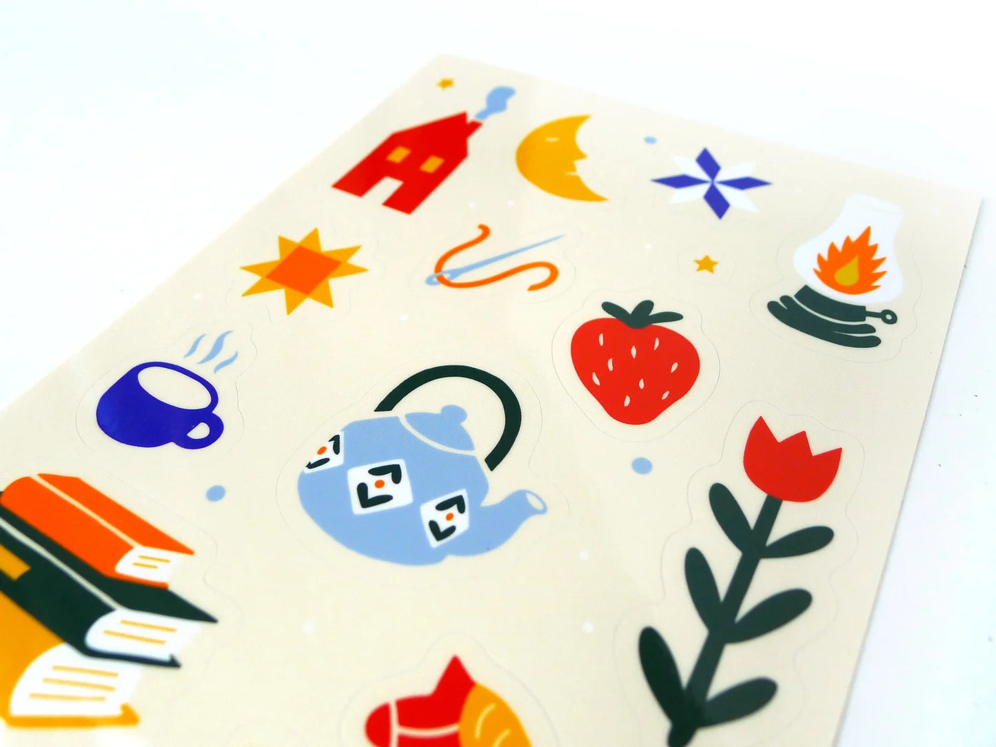 Cozy Scandinavian Sticker Sheet by Middle Dune