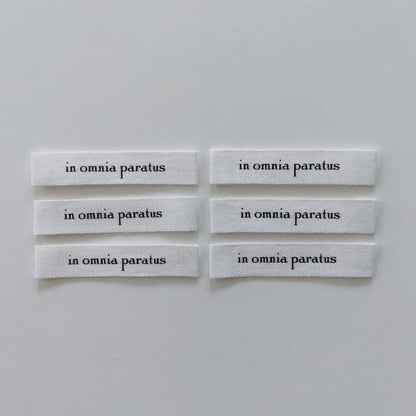 In Omnia Paratus | Cotton Luxe Labels