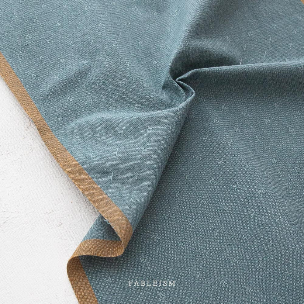Woven Cotton - Ocean | Sprout Wovens by Fableism