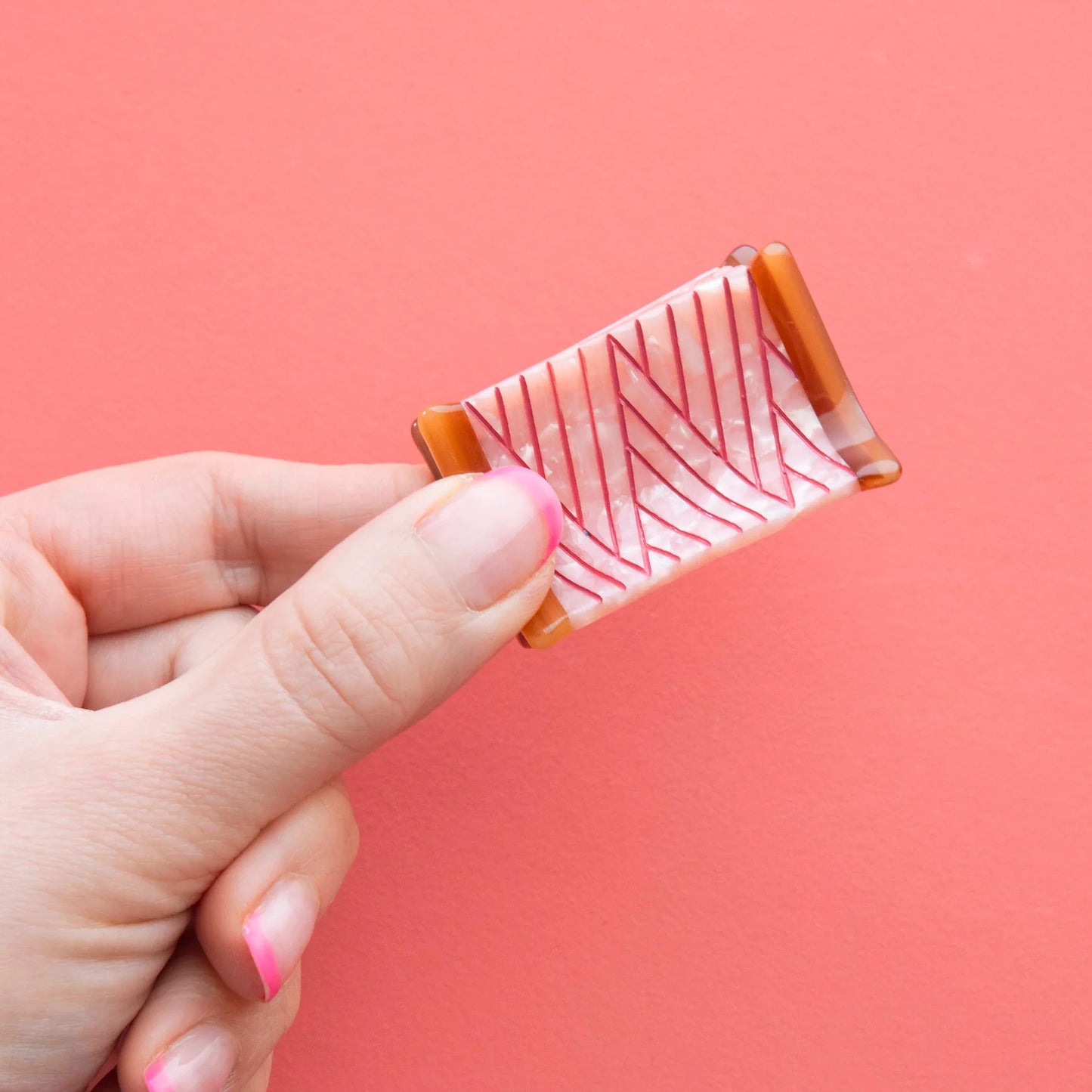 Thread Spool Mini Hair Claw Clip by Sarah Hearts