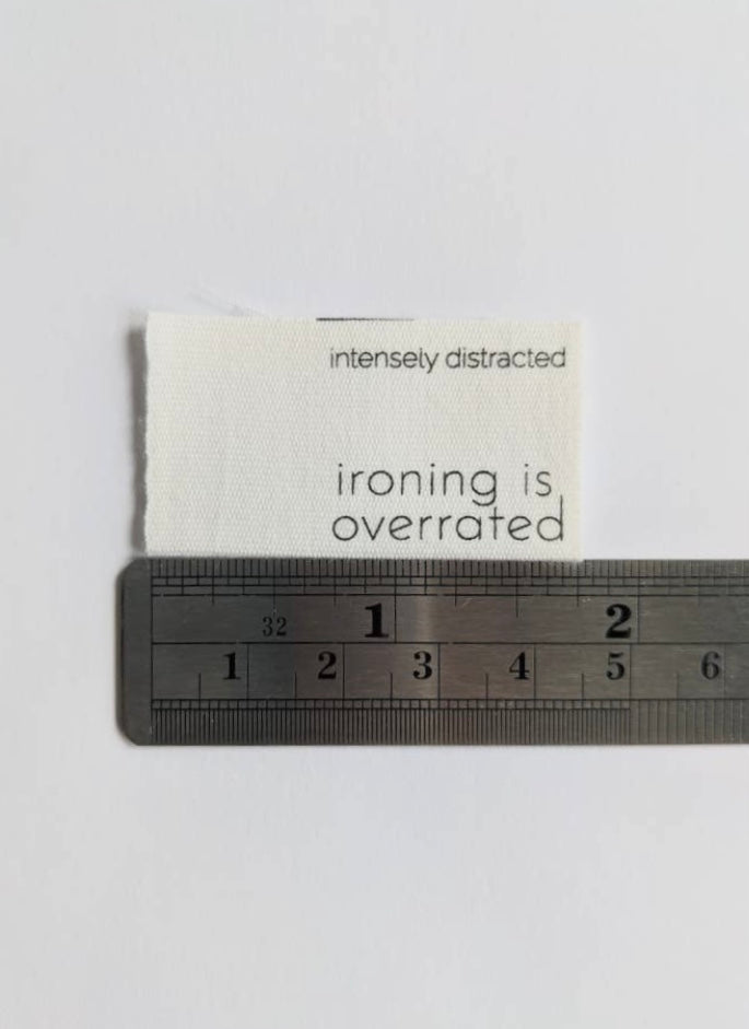 Ironing is Overrrated | Cotton Luxe Labels