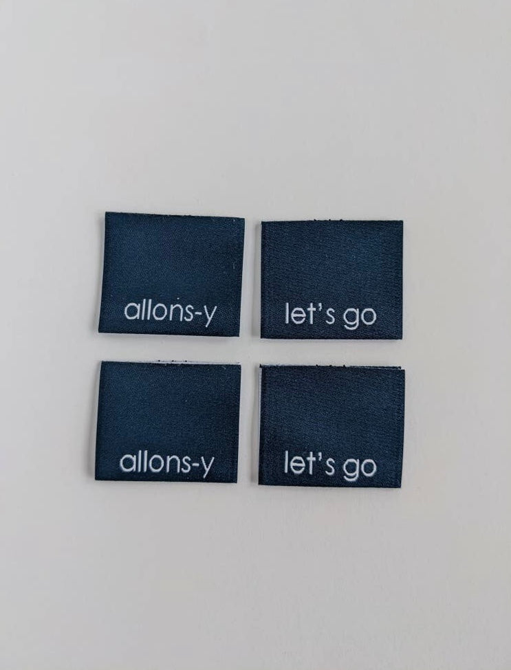 Allons-y, Let’s Go | Woven Luxe Labels