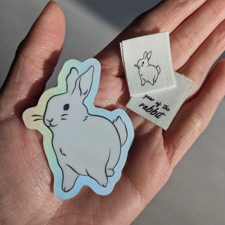 Year of the Rabbit | Vinyl Sticker