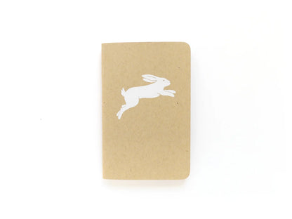 Rabbit Pocket Jotter Notebook by Middle Dune