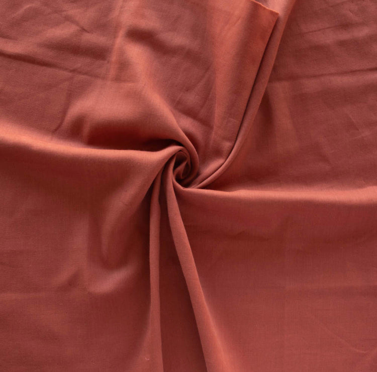 Double Gauze - Rouge Solid - Birch Organic Fabric
