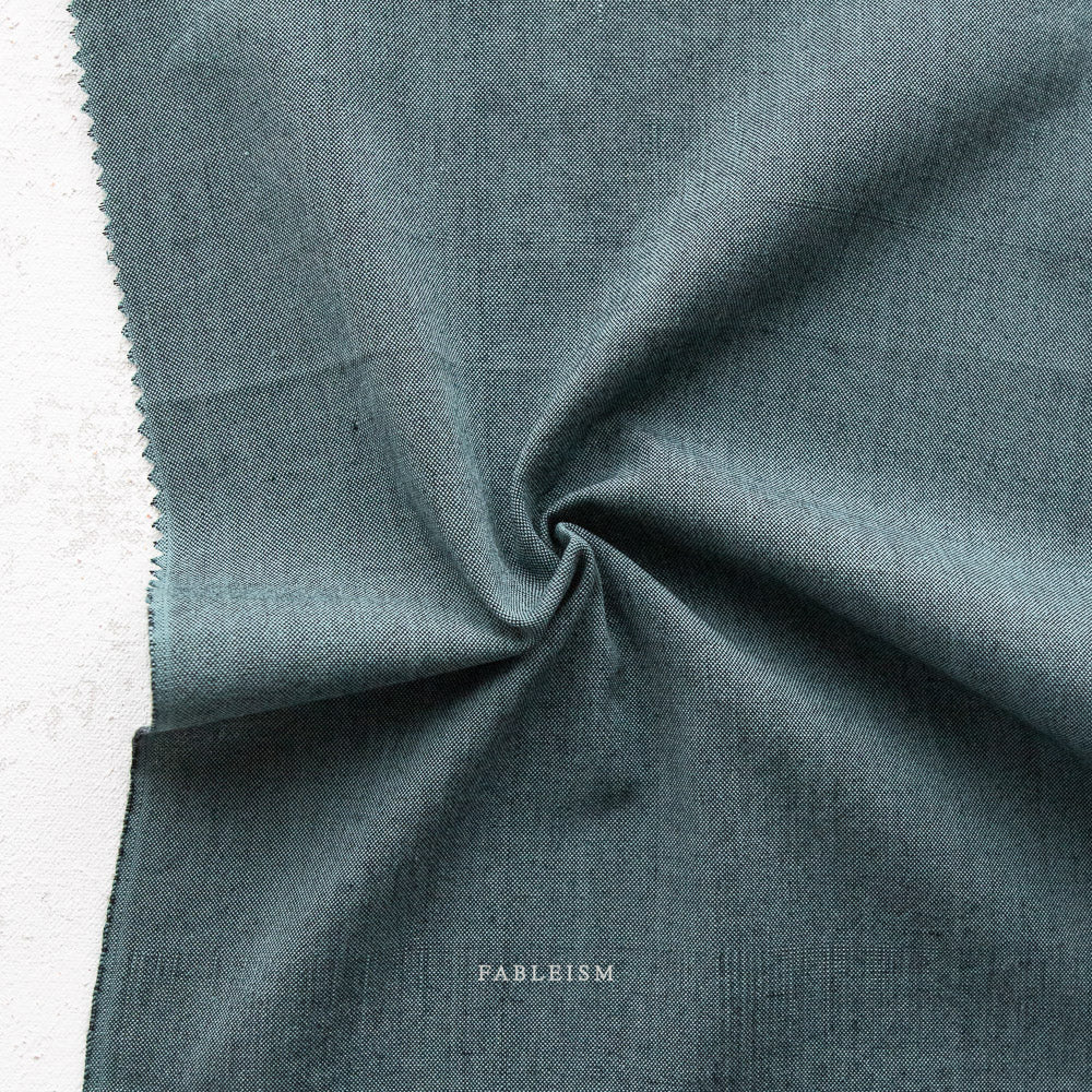 Woven Cotton - Nebula - Nocturne | Everyday Chambray by Fableism