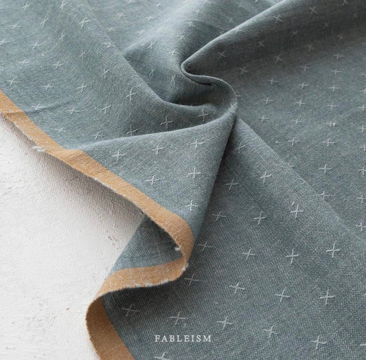 Woven Cotton - Storm | Sprout Wovens by Fableism