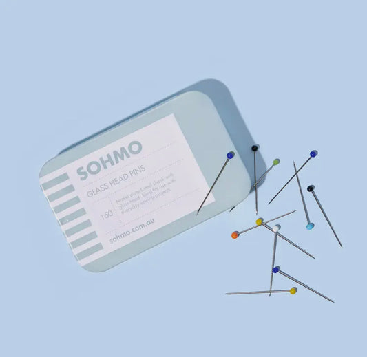 Glass Head Pins : Sohmo