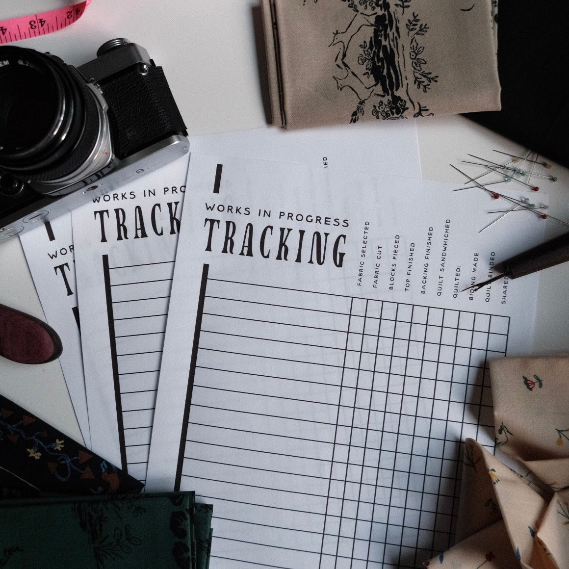 Works in Progress Tracking Chart - Digital File – Sincerely Laura