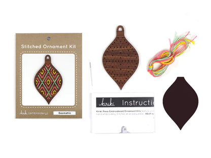 Geometric - DIY Stitched Ornament Kit