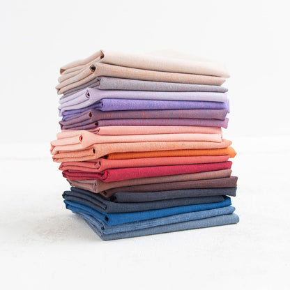 preorder | Watercolor Wovens by Fableism | skyscrape fat quarter bundle