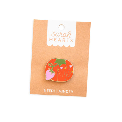 Tomato Pin Cushion Magnetic Needle Minder by Sarah Hearts