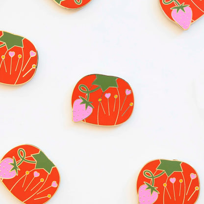 Tomato Pin Cushion Magnetic Needle Minder by Sarah Hearts