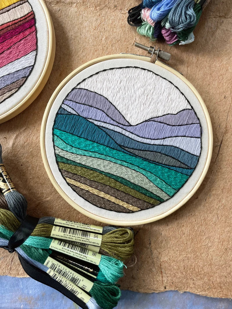 Landscape No. 1 Embroidery Kit