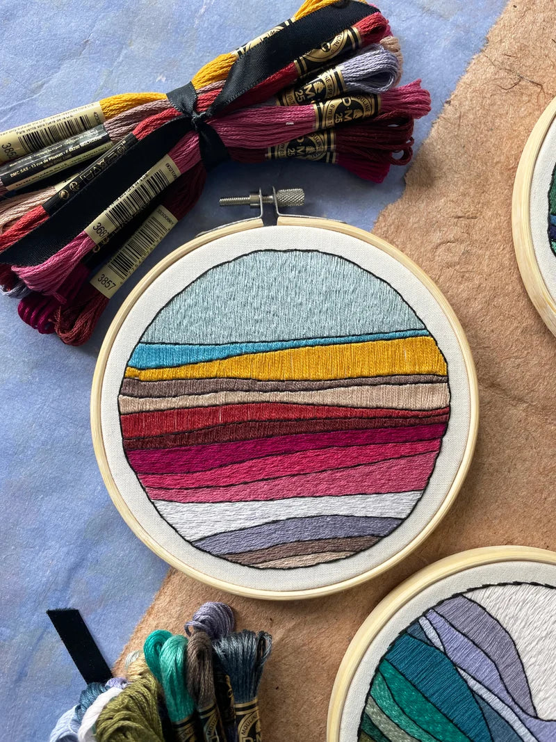 Landscape No. 2 Embroidery Kit