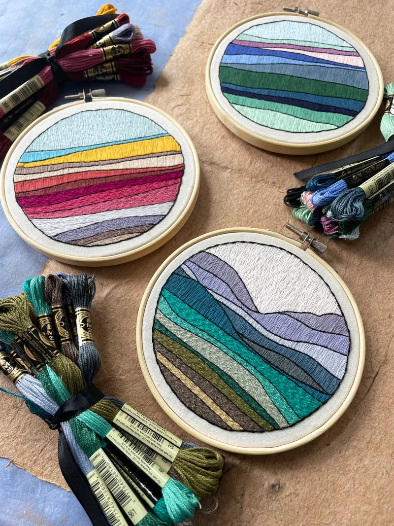 Landscape No. 2 Embroidery Kit