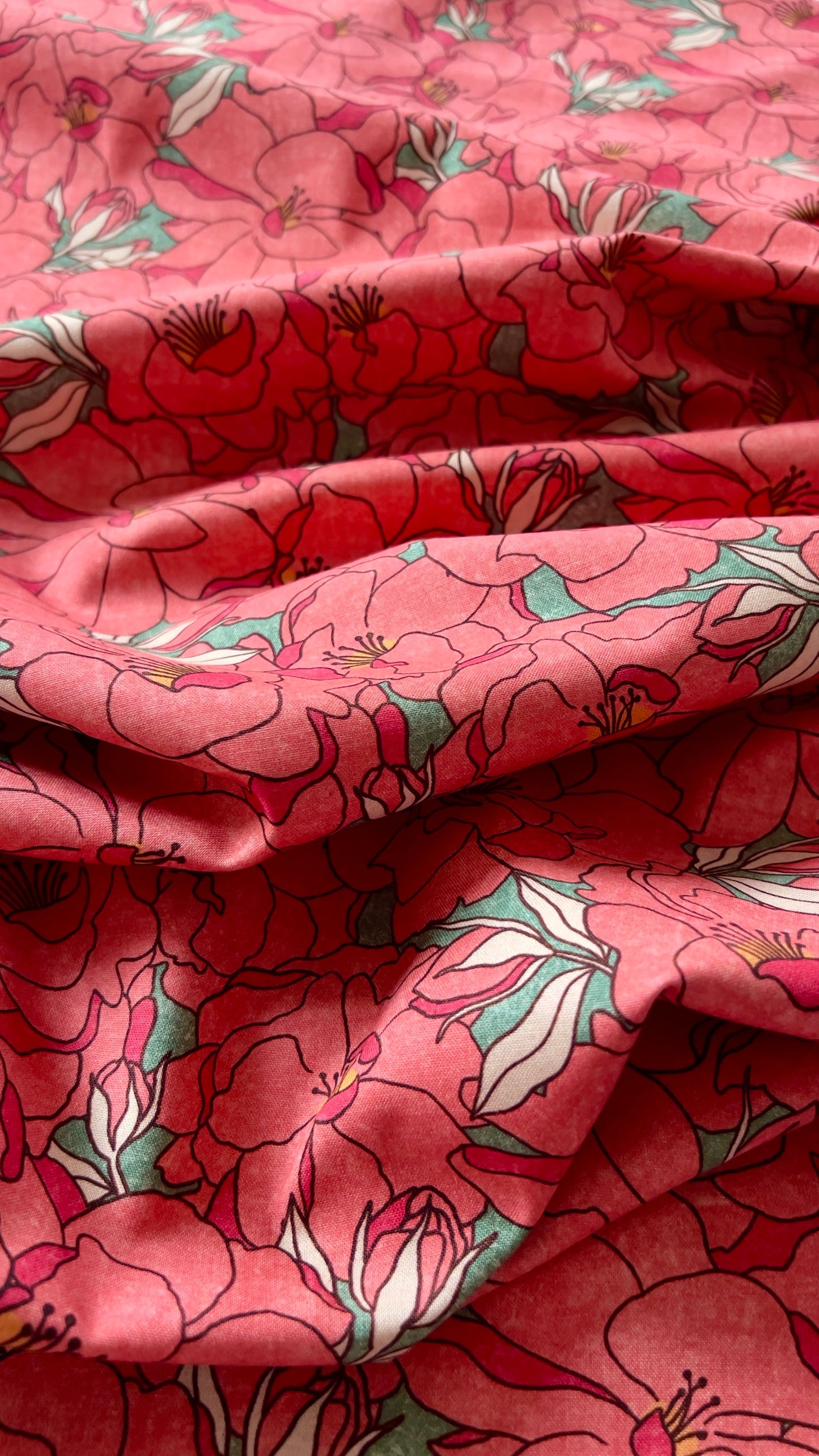Cotton - Rosy Deco | Zephirine by Cloud9 Fabrics