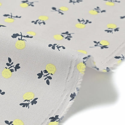 Cotton - Yellow Roses Organic Oxford by Muddy Works