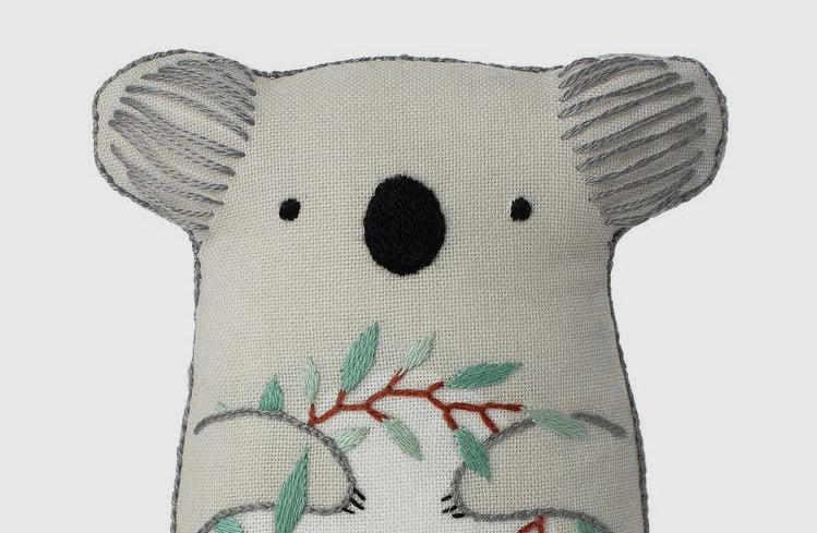 Koala - Embroidery Doll Kit by Kiriki Press