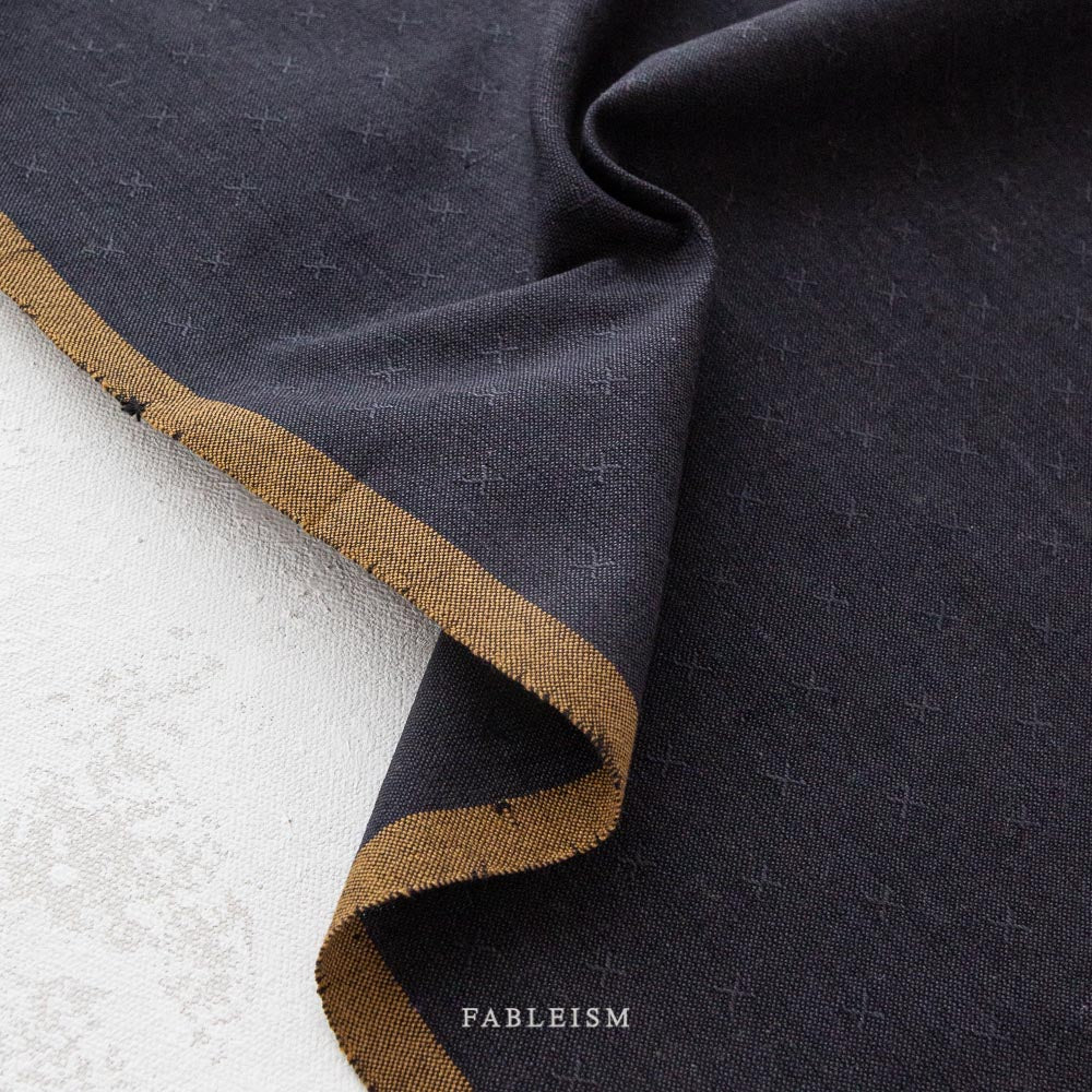 Woven Cotton - Obsidian | Sprout Wovens by Fableism