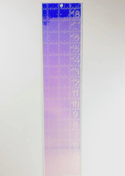 Iridescent Fat Quarter Quilting Ruler