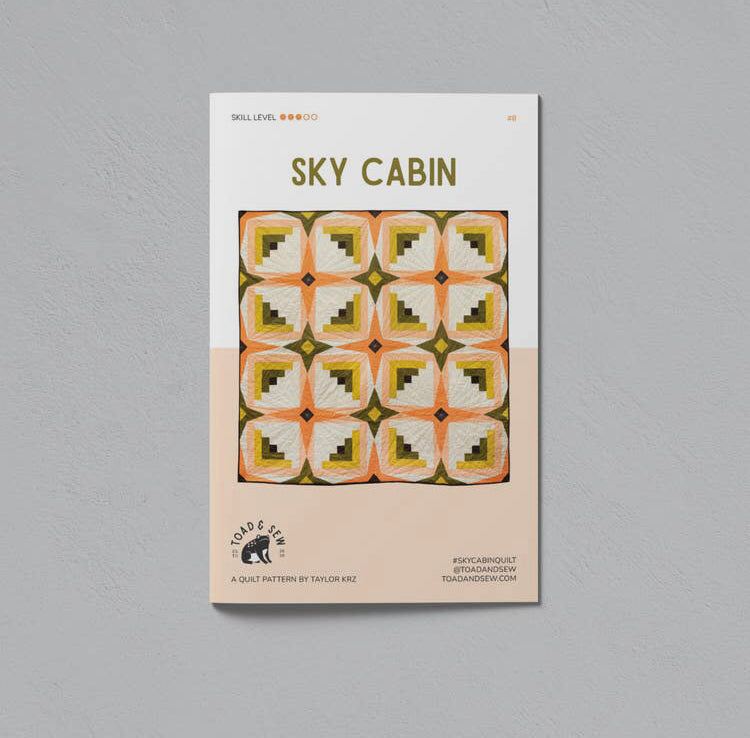 Sky Cabin Quilt - Paper Pattern