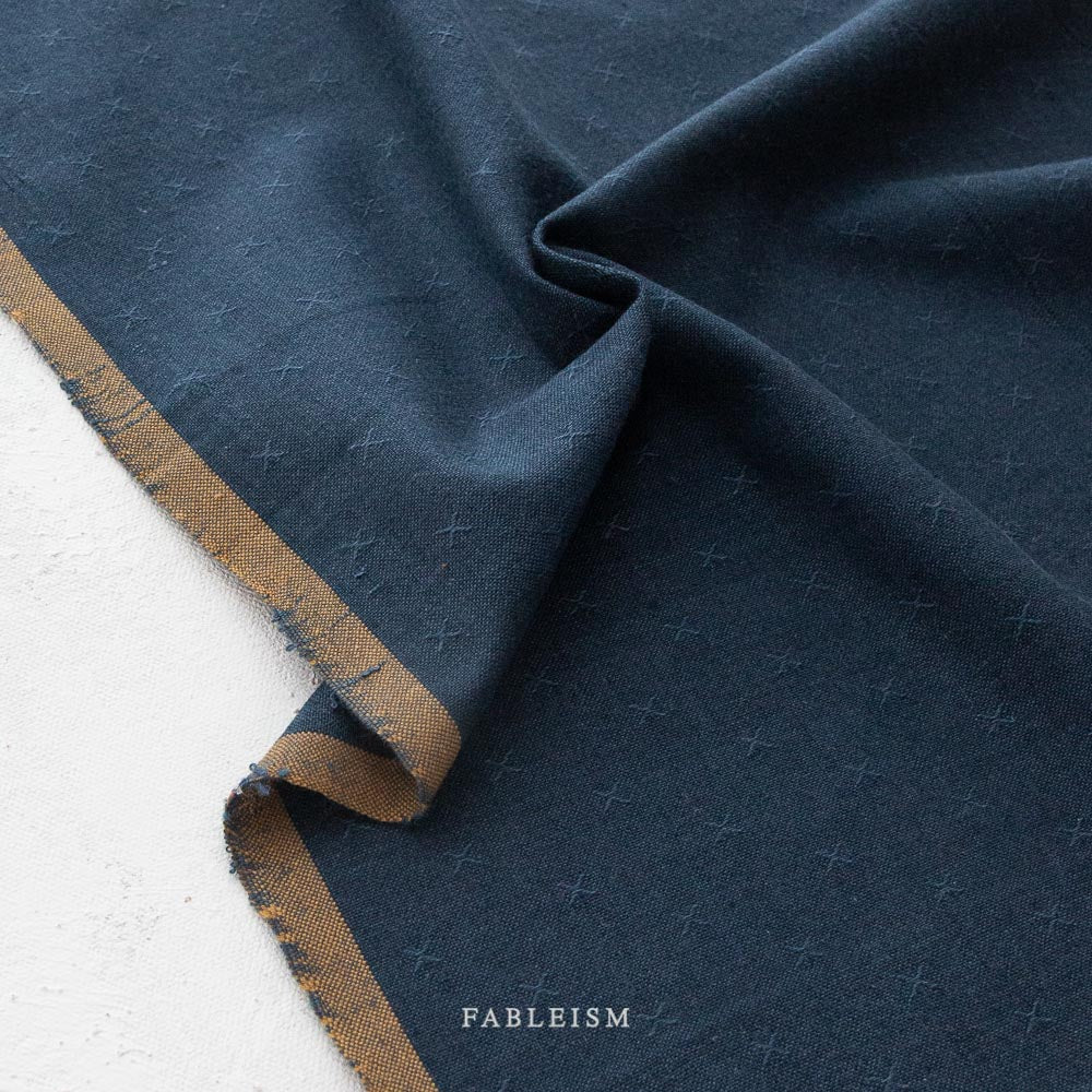 Woven Cotton - Midnight | Sprout Wovens by Fableism