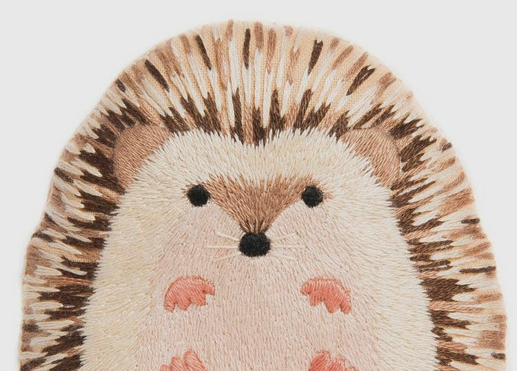 Hedgehog - Embroidery Doll Kit by Kiriki Press