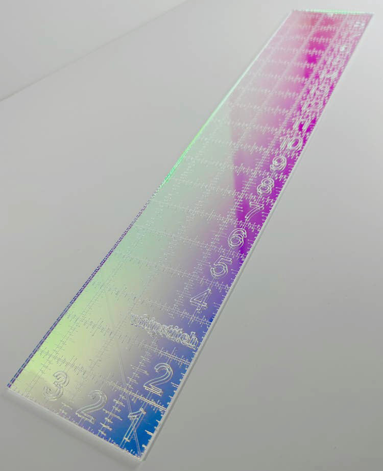 Fat Ruler Iridescent Fat Quarter Quilting Ruler – Sincerely Laura