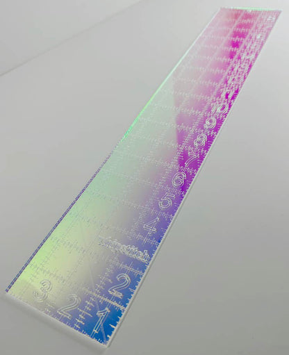 Iridescent Fat Quarter Quilting Ruler