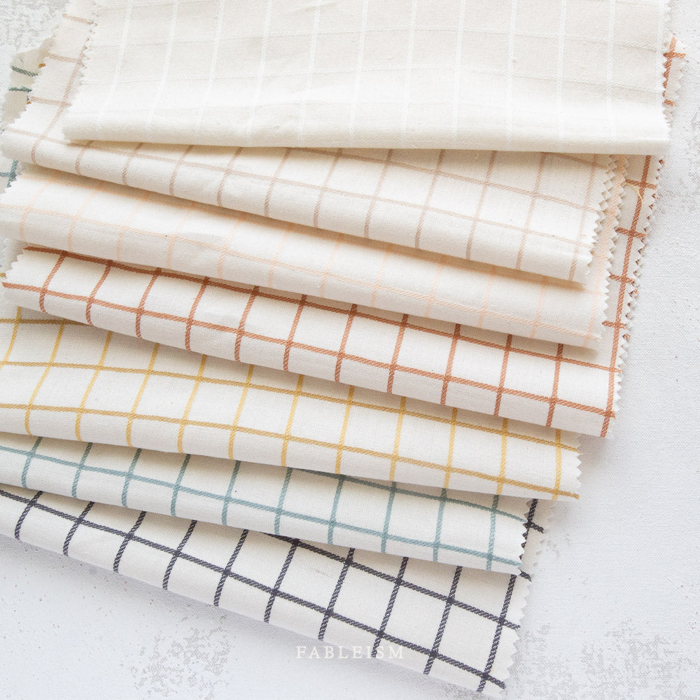 Woven Cotton - Trellis Woven in Sugar Cube | Sprout Wovens by Fableism