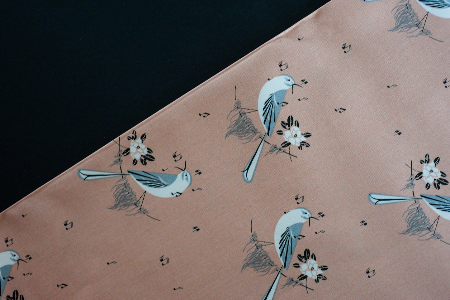 Poplin - Songbird Poplin by Charley Harper - Birch Organic Fabrics