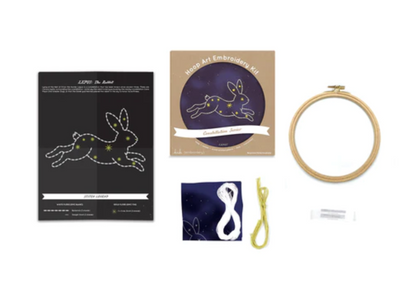 Lepus - 6" Hoop Kit by Kiriki Press